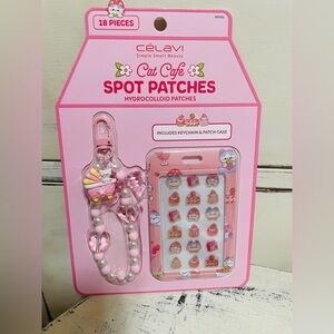 Sale! Célavi Cat Cafe Spot Patches with Keychain